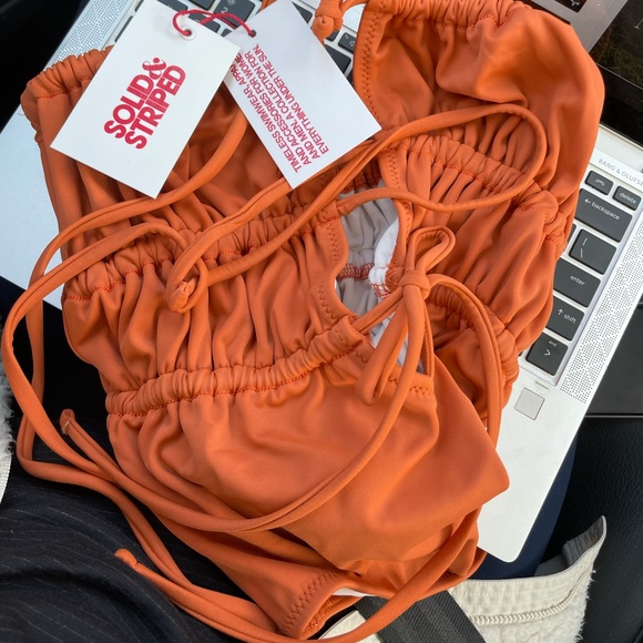 Solid & Striped Swimsuit - Picture 6 of 6